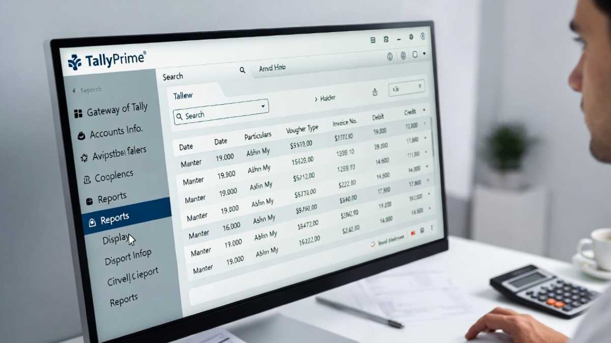 Find in TallyPrime: How to Search Masters & Transactions